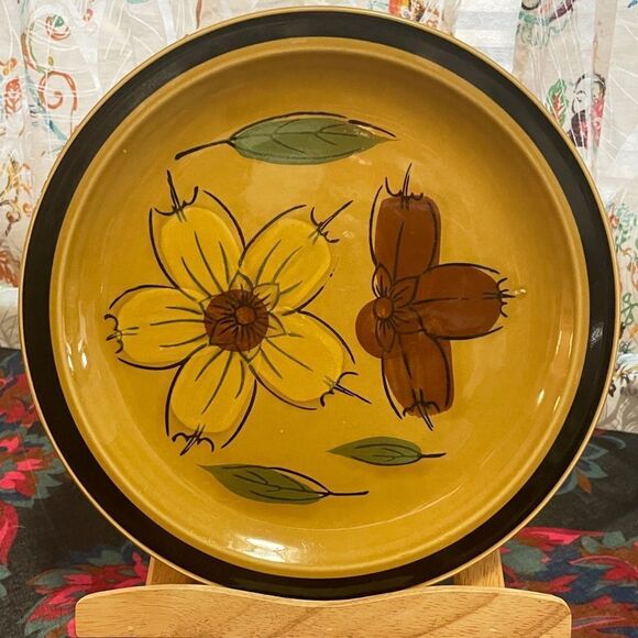 Vintage stoneware plates - Picture 4 of 6